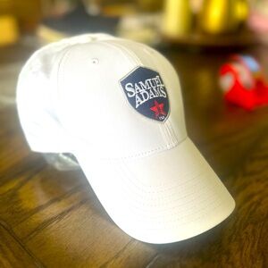 Samuel Adams Unisex Nike Drifit Cap White NWOT